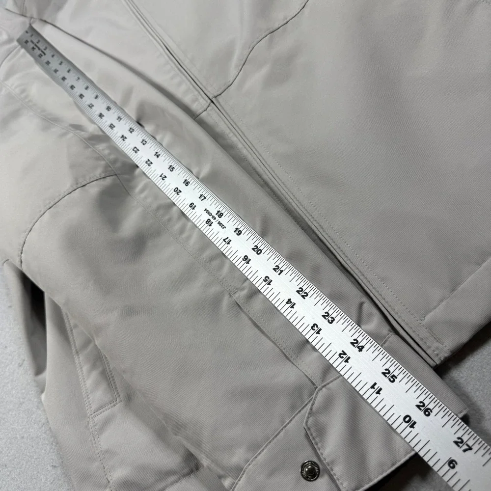 Weatherproof Mens XL Light Gray Full Zip Mesh‎ Lined Lightweight Jacket
